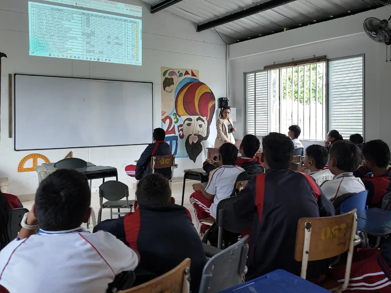 Foto salón de clase
